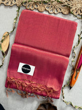 Indupriyaa Gajri  Handloom Raga Tissue Cotton  Saree